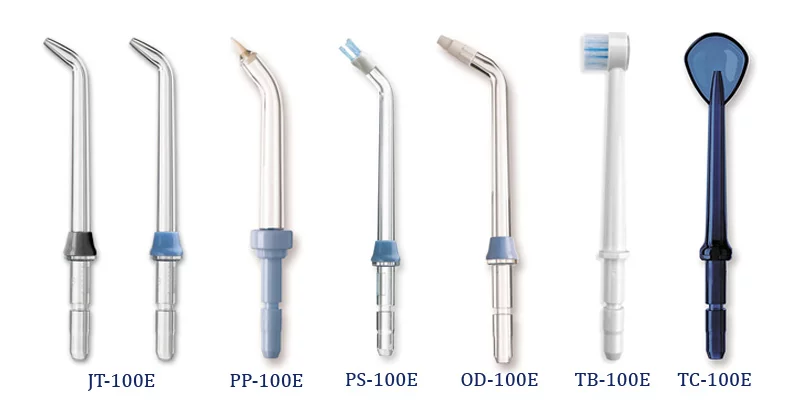 Các loại đầu tăm của hãng Waterpik